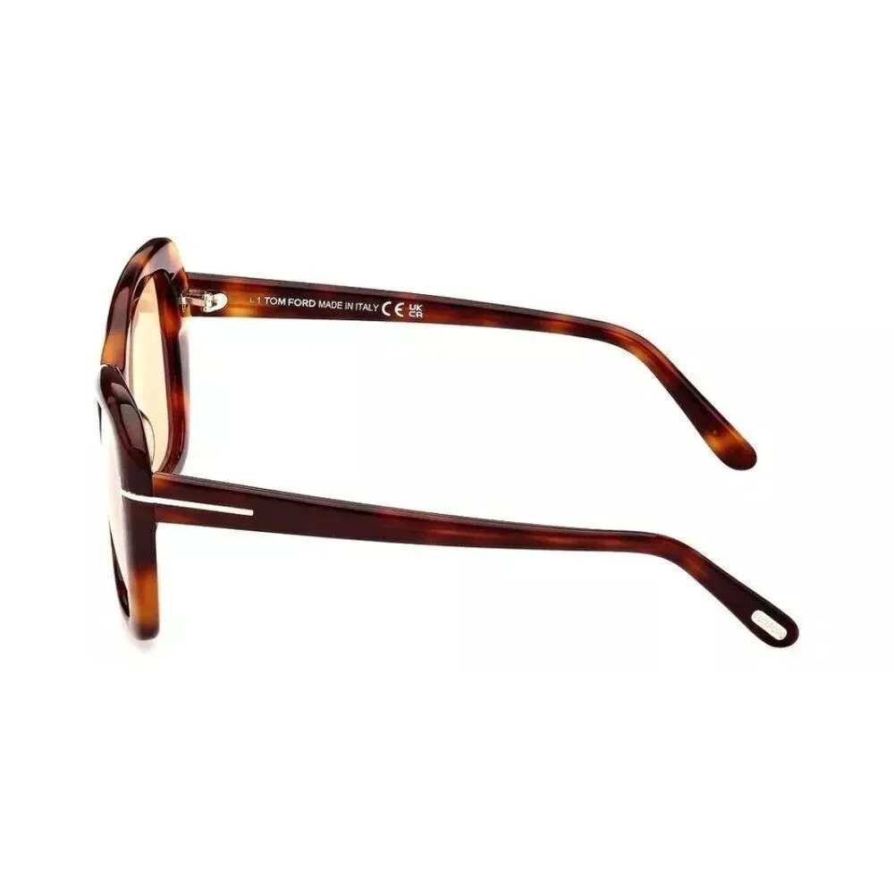 New Authentic Tom Ford Maeve FT1008/S 53E Butterfly Sunglasses